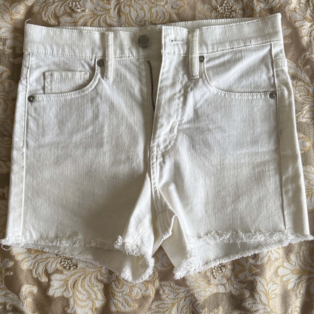 Banana Republic White Denim Shorts